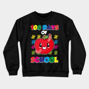 Back to The School 100 days of school Crewneck Sweatshirt